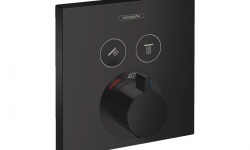 HG ShowerSelect Термостат для двух потребителей, СМ, матовый черный мини 1