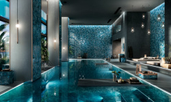 MIRAGE AGATA BLUE WA 08 LUC SQ 120х278х6 мини 3 6