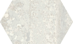 APAVISA RUST WHITE NATURAL HEXAGON 25х29 G-7230 мини 1