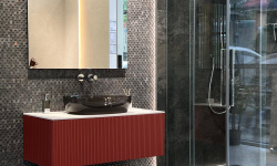 ANTL BINARIO 12 Комплект мебели с раковиной, Matt lacquered or embo мини 3 5
