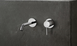 FANTINI NOSTROMO Смеситель для раковины из стены, вылет 20 см, 5 л/мин, хром мини 3 3