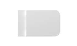 ALICE HIDE Унитаз подвесной, форма-квадрат, черный матовый мини 3 6