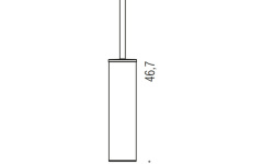 COLOMBO Mini Ерш подвесной, черный матовый мини 3 3