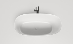 Salini SOFIA Ванна свободностоящая 1500x750x605 мм, S-Sense - белый глянцевый мини 3 3