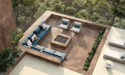 PORCELANOSA XLIGHT OXIDE BROWN NAT 120х120 G-2527 мини 3 2