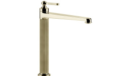 GESSI VENTI20 Cмеситель для раковины высокий, БЕЗ ДК, Brass PVD мини 1