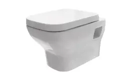 NOKEN URBAN C Унитаз подвесной, открытый крепеж, белый