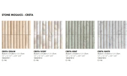 LANTIC CRETA WHITE 30.6х31.8 G-146 мини 3 3