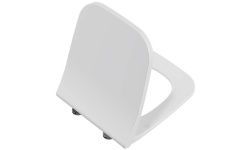 VITRA Integra Square Тонкое сиденье с микролифтом, белый мини 1