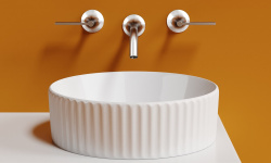 CERAMICANOVA Element Раковина накладная, 360х360х115 мм, белый мини 3 8