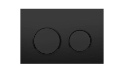 NEMO Клавиши смыва круглые кнопки, черный матовый мини 1