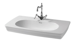 ART CERAM CIVITAS Раковина подвесная 90x50 см, glossy white мини 1