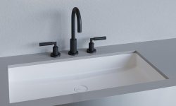 Salini MAREA 10 Раковина встраиваемая 750х400х129 мм, без перелива, БЕЗ ДК, S-Stone - RAL матовый мини 3 6