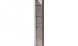 NK Шкаф подвесной с одной дверцей и двойным зеркалом 30x170x14,5 см мини 1