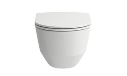 LAUFEN PRO Унитаз подвесной со скрытым ободком, 530x360 мм, белый мини 3 9