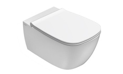 GLOBO GENESIS Унитаз подвесной 55х36хh33 см, SENZABRIDA, белый мини 1
