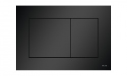 TECEnow Панель смыва для системы двойного смыва, 220x150x5 мм, черный матовый мини 1