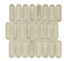 мозаика L'Antic Colonial LANTIC OVAL IVORY 25.6х26.5
