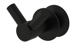 СУНЕРЖА Вешалка для радиатора "ВИКТОРИЯ", Матовый ЧЁРНЫЙ мини 1