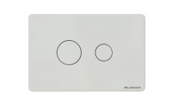 ART CERAM FILE Клавиша двойного смыва для унитаза, White мини 1