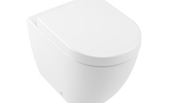 VB SUBWAY Унитаз напольный 370x560 мм, DirectFlush, альпийский белый CeramicPlus мини 1