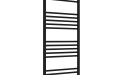 СУНЕРЖА Богема прямая 3.1 Полотенцесушитель (электрика), 1200х500 мм, МЭМ правый, Матовый чёрный мини 1