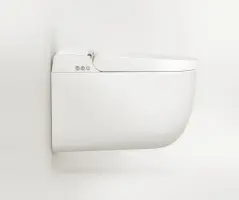 Artceram ART CERAM HYPE Умный подвесной унитаз 38x59 см, крышка биде в комплекте, белый матовый SANIGLAZE