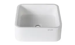 KRION 3-WAY Раковина на столешницу B603 40X40 см, без перелива, белый KRION® 1100