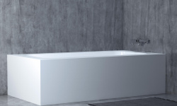 Salini ORLANDA 180 Ванна встраиваемая 1800х800х600 мм, S-Stone - белый матовый мини 3 5