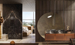 GESSI Потолочный излив, Ø30 мм, Black Metal Brushed PVD мини 3 8