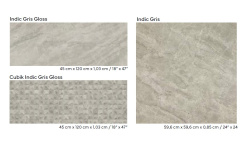 PORCELANOSA INDIC GRIS GLOSS 45х120 G-270 мини 3 2