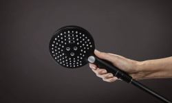 HANSGROHE Raindance Select S Душевая стойка Showerpipe 240 1jet с термостатом, матовый чёрный мини 3 4