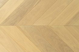 Инженерная доска Французская елка 15х90х600 Дуб (IVORY, сорт Прайм)