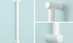 СУНЕРЖА Поручень прямой Ø28 мм/L 800, Белый мини 3 4