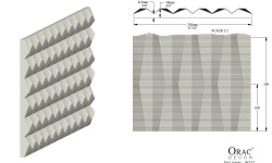ORAC 3D ПАНЕЛЬ 250х19х2000 мини 3 10
