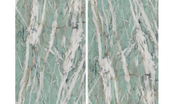 TERZADIMENSIONE TIFFANY GREEN POLISHED 163х324x1.2 мини 3 4