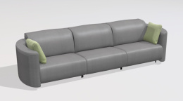 GAMADECOR SEEMS S2 COMPOSICIÓN 1 Диван в комплекте с 2 модулями релаксации 316x98 см, Спецзаказ!