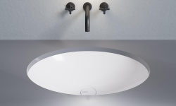 Salini MAREA 11 Раковина встраиваемая 550х400х135 мм, без перелива, БЕЗ ДК, S-Stone - белый матовый мини 3 4