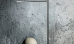 FANTINI YOUNG Напольная стойка с полотенцедержателями, 36,6 см, хром мини 3 3