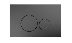 NEMO Клавиши смыва круглые кнопки, gun metal мини 1