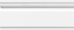 APARICI LEDA WHITE ZOCALO 12.5x29.75 G-2147