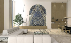 PORCELANOSA XTONE ANDES BLUE POLISHED A 160х320x0.6 G-1054 мини 3 4