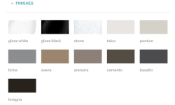 CIELO LE GIARE Унитаз подвесной, белый мини 3 5