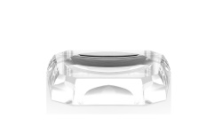 DW KR STS Мыльница настольная 2.5x12x12 см, Кристальный мини 1