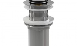 Salini Донный клапан D501 для раковины, (грибочек), S-Stone - белый матовый мини 1