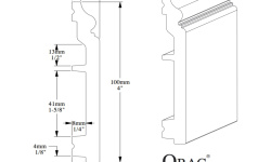 ORAC FLEX ПЛИНТУС 100x16x2000 мини 3 4