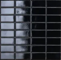 мозаика MUTINA DIN BLACK GLOSSY 30.2х30.2 (3.6x7.4)