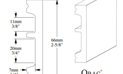 ORAC ПЛИНТУС 13х66х2000 мини 3 5