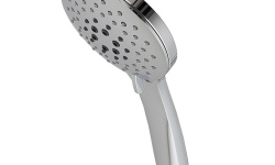 NOKEN PACK ROUND SHOWER Душевой комплект со смесителем и верхним душем 20 см, хром мини 3 6