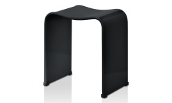 DW DW 80 Табурет для душа, 46x40x30 см, Акрил черный мини 1